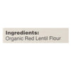 Tolerant Organic Pasta - Red Lentil Penne - Case of 6 - 8 oz.