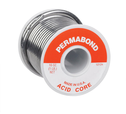 Alpha Fry 16 oz. Acid Core Wire Solder 0.125 in. Dia. 1 pc. (Pack of 10)