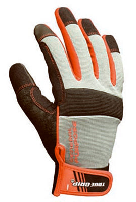 Winter Gloves, Gray/Red/Black, Men's' XL