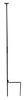 The Hookery BFC-70 70" Bird House Feeder Pole (Pack of 4)