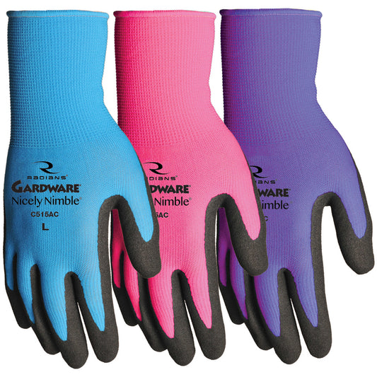 Bellingham Unisex Indoor/Outdoor Palm Gloves Assorted L 1 pair