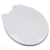 Plumbing Technologies Llc 2C5R4-00 Round White Plastic Slow Close Residential Toilet Seat