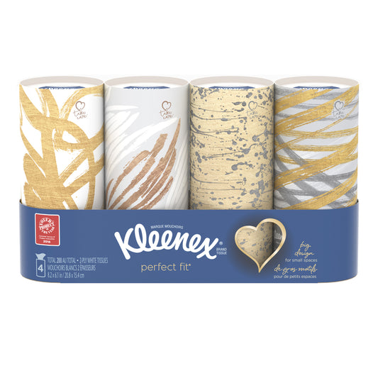 Kleenex Perfect Fit 50 count Facial Tissue (Pack of 6)