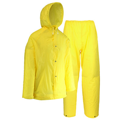 LG 2PC YEL Rain Suit