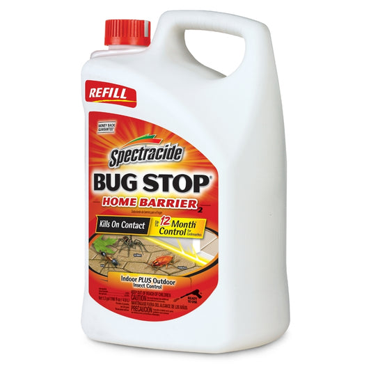 Spectracide Bug Stop Home Barrier 2 Refill Liquid Odorless Insect Killer 1.33 gal.
