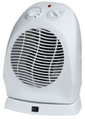 Pro Fusion Heat FH-101A 750/1500 Watt White Oscillating Fan & Heater