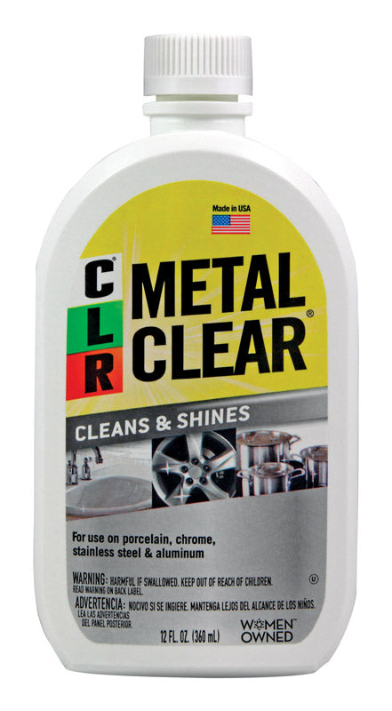 CLR  No Scent Metal Cleaner  12 ounce  Liquid