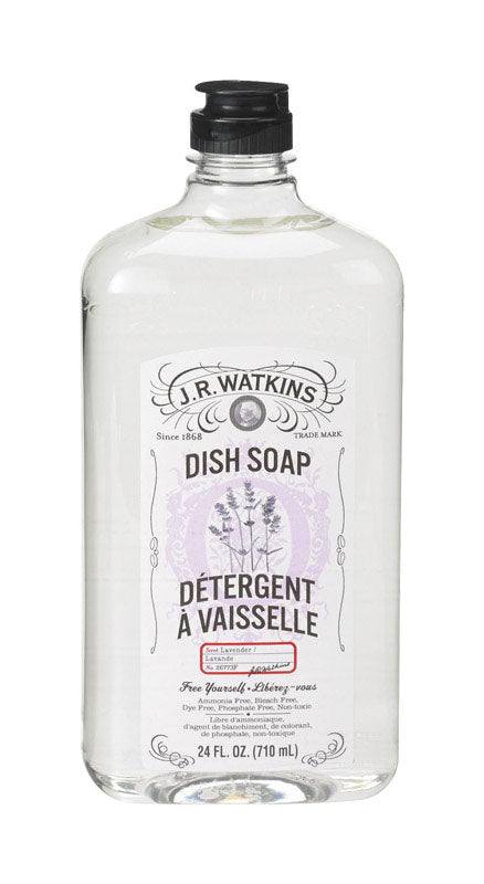 J.R. Watkins Lavender Scent Liquid Dish Soap 24 oz. 1 pk (Pack of 6)