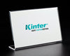 Kinter 7 in. H X 1-7/8 in. W X 11 in. L Clear Landscape Slant Back Sign Holder Acrylic