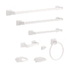Franklin Brass D2405W White Futura Toothbrush & Tumbler Holder
