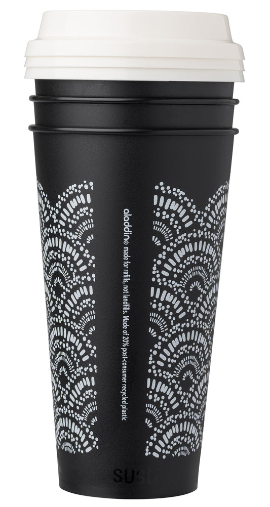 Pmi Aladdin Industries BPA-Free Microwave/Dishwasher Safe Reusable To-Go Cups 20 oz.