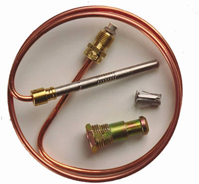 Universal Thermocouple, Adapter Fitting, 24-In.