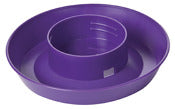 Miller Manufacturing Company 740purple 1 Quart Purple Screw-On Poultry Waterer Base