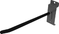 Crawford Duramount 6 in. L Powder Coated Black Steel Hook 15 lb. cap. 1 pk