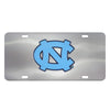 University of North Carolina - Chapel Hill 3D Stainless Steel License Plate