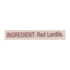 Bob's Red Mill - Beans Red Lentils - Case of 4-27 OZ