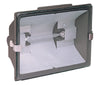 Heath Zenith Bronze Wall Mount Halogen Hardwired Non-Motion Security Floodlight 9.25 W x 4.25 D x 7 H in.