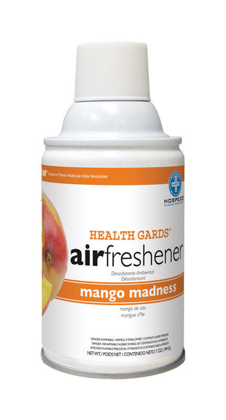 Ambientador con aroma a mango de Health Gards, aerosol de 7 oz (paquete de 12)