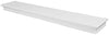 High & Mighty 2 in.   H X 36 in.   W X 6 in.   D White Wood Floating Shelf (Pack of 2)