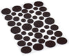 Shepherd Hardware Felt Self Adhesive Pad Brown Round 46 pk