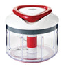 Zyliss 25 oz Red Plastic Manual Food Processor