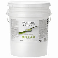 Acrylic Latex Paint, Semi-Gloss Deep Base, 5-Gal.