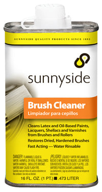 Brush Cleaner, Water-Rinsable, 1-Pt. (Pack of 12)