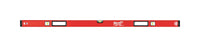 Milwaukee REDSTICK 59 in. Metal Magnetic Box Level 3 vial