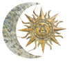 Gardman Aztec .50 in. H X 24 in. W X 26 in. L Gold/Silver Steel Wall Art