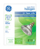 GE 60 W PAR38 Floodlight Halogen Bulb 1,070 lm White 1 pk
