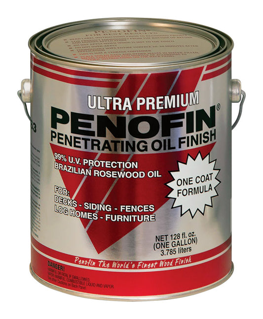 Penofin Ultra Premium Transparent Mission Brown Oil-Based Wood+ Stain 1 gal. (Pack of 4)