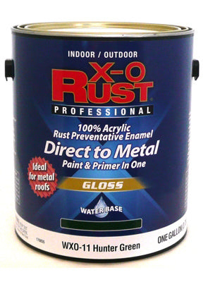 Rust Preventative Paint & Primer, Direct to Metal, Gloss Hunter Green, Gallon (Pack of 2)