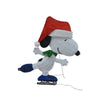 24" Peanuts L2d Prelit Yard Décor Skating Snoopy