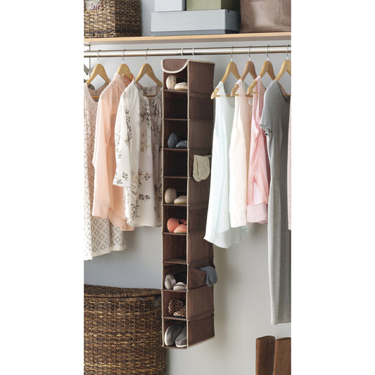 Whitmor 13 in. H X 5.75 in. W X 3.25 in. L Fabric Hanging Shoe Shelves