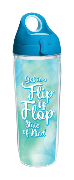 Botella de agua Flip/Flop de 24 oz