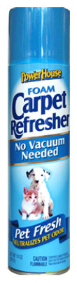 Ambientador de espuma para alfombras Pet Fresh, aerosol de 9 oz (paquete de 12)