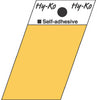 Hy-Ko 1-1/2 in. Black Aluminum Special Character Blank Self-Adhesive (Pack of 10)