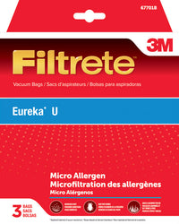 Vac Bag Eureka U 3Pk
