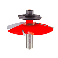 Freud 3-1/2 in. D X 3-1/2 in. X 3 in. L Carbide Raised Panel w / Backcutters Router Bit