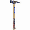 Vaughan 19 oz Milled Face California Framing Hammer 16 in. Hickory Handle