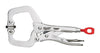 Milwaukee  Torque Lock  3-1/2 in.  x 4 in. D Locking  C-Clamp with Swivel Pads  400 lb. 1 pc.