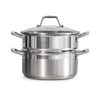 Tramontina USA Inc 5 qt. Stainless Steel Steamer Set