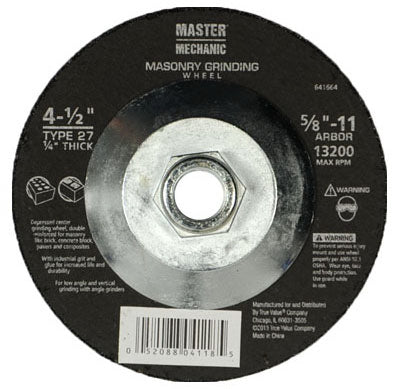 4.5-Inch Masonry Grinding Wheel