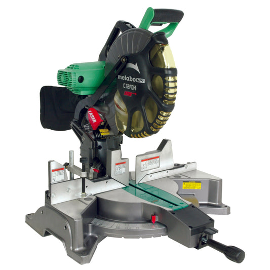 Metabo HPT 120 V 15 amps 12 in. Corded Dual-Bevel Compound Miter Saw Tool Only
