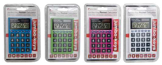 Sentry CAL-CA279 Jumbo Key Pocket Calculator