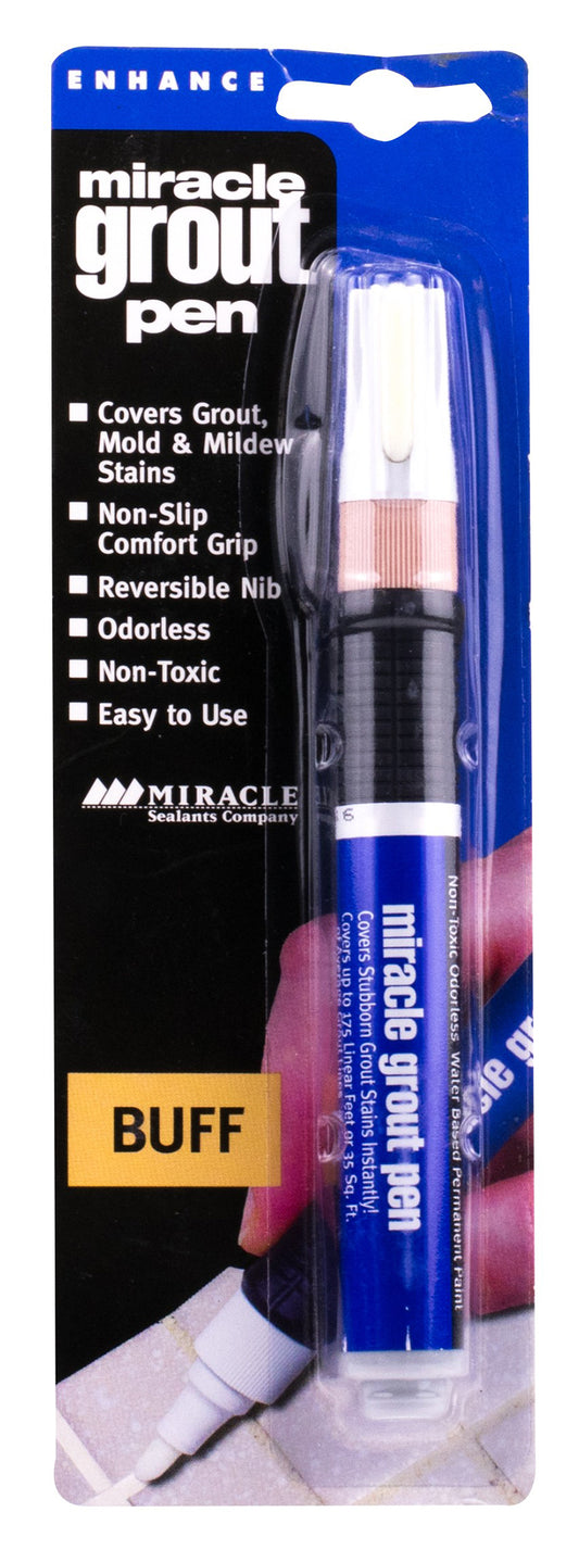 Miracle Sealants Company Grtpenbuf6 0.25 Oz Buff Miracle Grout Pen