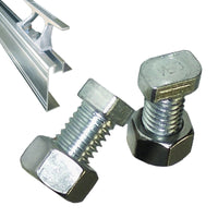Multinautic Stainless Steel 1 in. L X 4 in. W Bolt and Nuts Kit 2 pk