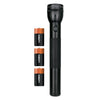 Mag-Lite Black Aluminum 168 lm. D Battery LED Flashlight 12.34 H x 2.25 W x 2.25 L in.