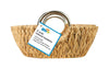 Honey Can Do Brown/Natural Woven Basket (Pack of 6)