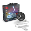 Globe 6.6 ft. L White Plug-In LED Tape Light 1 pk